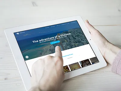 Taglit-Birthright Israel Website UI ui