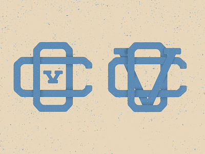 COVINGTON covington kentucky ky letters monogram typography