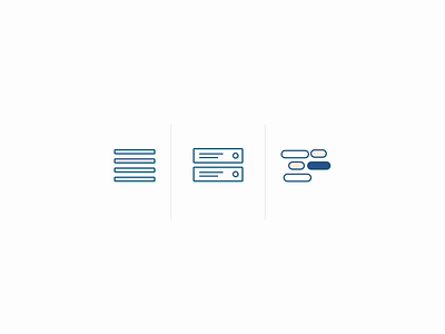 View Icons compact expanded filters icons shadow sketch view