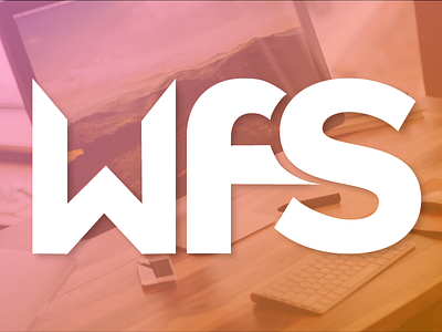 Day 13: Stylized Logo 30 days of logos f gradient logo mark s symbols w wordmark