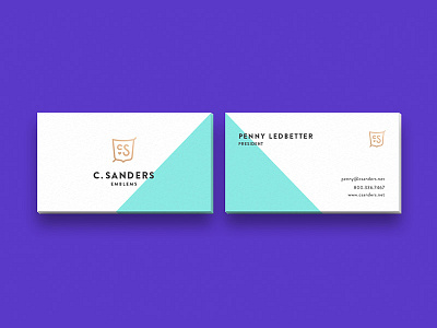 Business Cards business cards flat color foil fun geometric minimal mock up shield