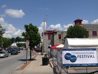 Fine Art Fest Banners banner downingtown festival fine art