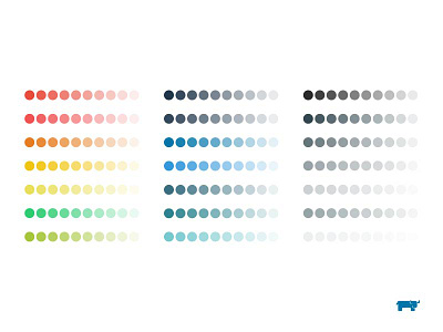 Shades of Colors branding colors palette scheme swatches ui