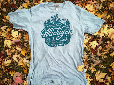 Michigan Outdoors illustration michigan outdoors