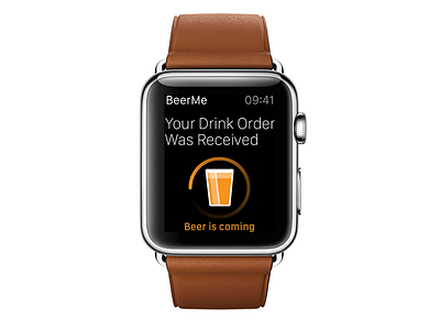 Daily UI #011 Success Message 011 apple watch beer dailyui error flash message success wearables