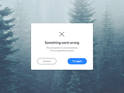 Flash message 011 dailyui dialog error flash message modal popup ui ux