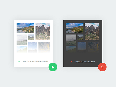 Daily UI 011 - Flash Message dailyui error flash message succes upload