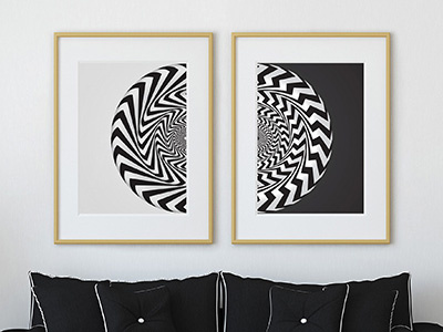 Vortex Art Prints art art print decoration fashion illustration kickstarter poster print