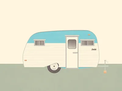 Scotty illustration scotty sportsman trailer wip