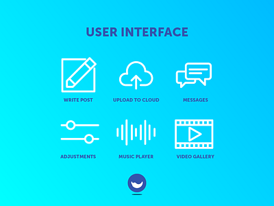 UI Icons icon icons outline spicy icons ui user interface