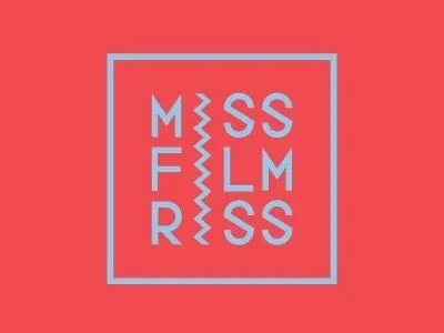 MISS FILMRISS Movie Blog Logo berlin cut font fonttype germany logo logotype minimalism outline prototype square