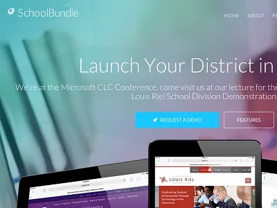 SchoolBundle Website Refresh homepage refresh website