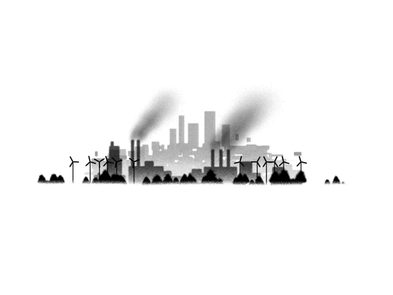 Energized Civ animation black white bw carbon energy gif