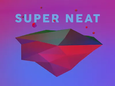 Super Neat 3d cinema cinema4d lighting modeling neat typography