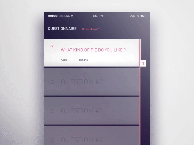 A Concept test concept multi selection test ui ux