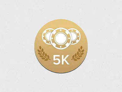 Poker Badge badge casino chip facebook games gaming icon icondesign illustration poker