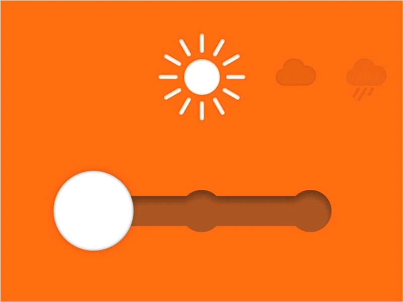 Daily UI #007 – Settings 007 clean dailyui icons minimal settings sketch sunny switch ui ux weather