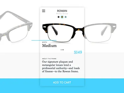 E-Commerce 012 add to cart dailyui e commerce ecommerce ios iphone product typography ui ux