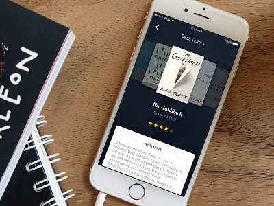 Best Sellers book ios iphone library read ui ux