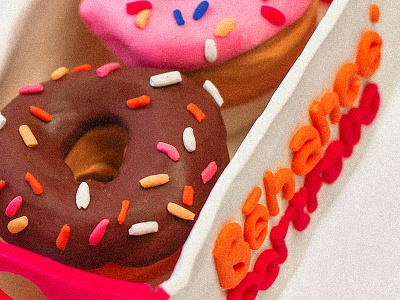 Doughnut 8 clay doughnut dunkin donuts plasticine