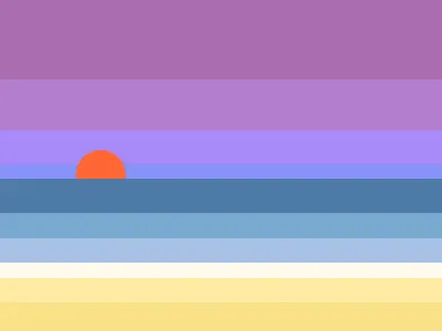 Minimal Beach Sunset beach minimal simple sunset