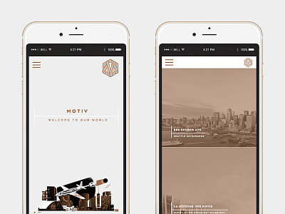 Motiv architecture clean custom mobile responsive swierkowski torpedov web design