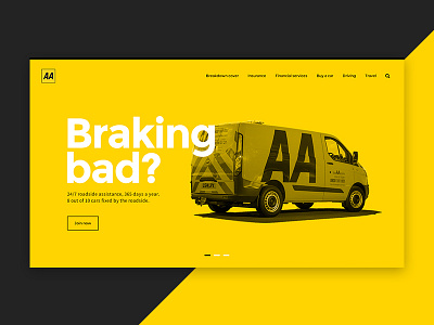 Daily UI 003 - AA Landing Page 003 aa challenge dailyui design landing page ui web web design website yoyo