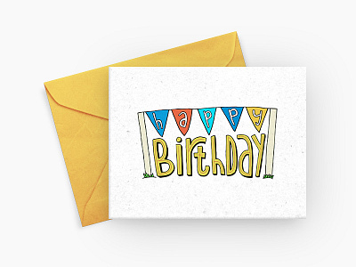 Happy Birthday Hand Lettered Vector birthday handlettered happy happybirthday lettered vector