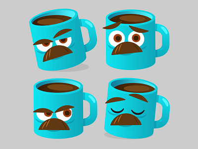 Mugs coffee donut game ronswanson