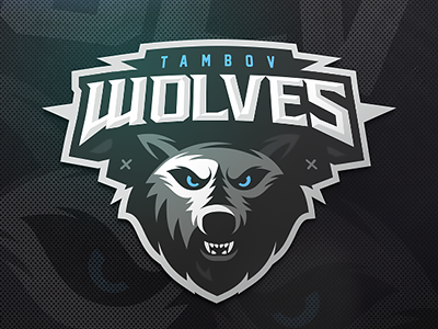 Wolves logo sport wolf wolves zerographics