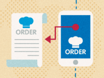 Smart phone - meal ordering app food order restaurant russell tate russelltatedotcom smart phone