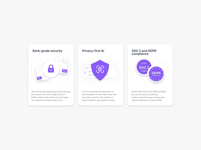 Automation Features - UI Cards ai automation boost crypto design framer interface landingpages modern saas security tech template ui ui design ux web3 webdesign webflow website