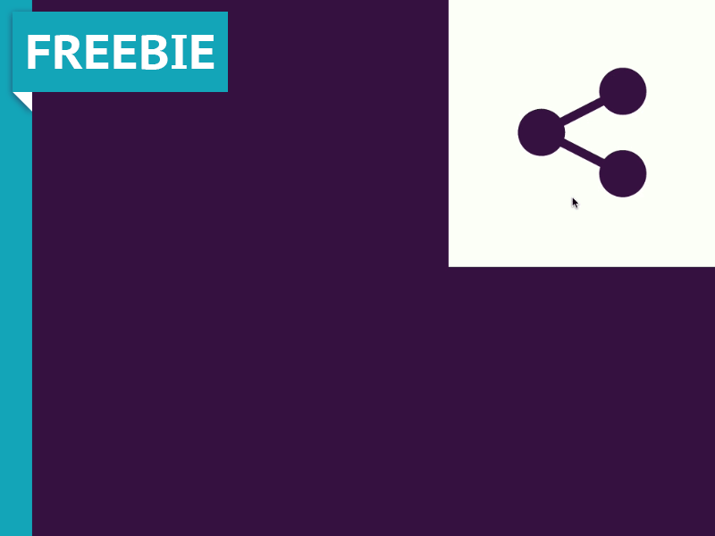 FREEBIE: Sharing Is Caring code snippet css freebie html interactions sharing webflow
