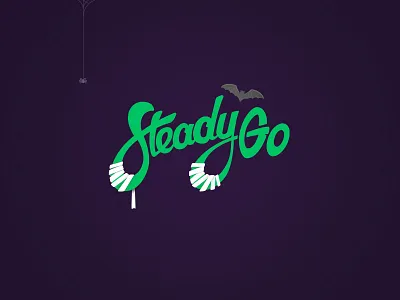 👻🎃 SteadyGhoul 🎃👻 brand design halloween icon logo ui ux