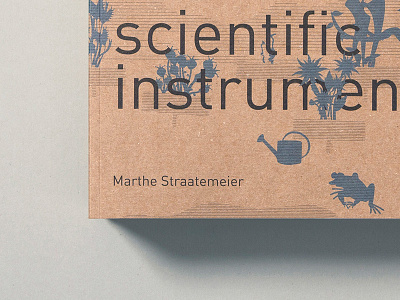 Math Garden thesis cover graphic design print