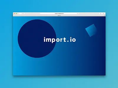 The colour and the shape - screensaver 2/3 animation branding colours gradient javascript logo screensaver web