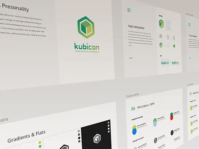 Kubicon Brand Guidelines WIP brand branding geometric icon identity logo mark