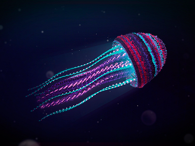 Medusa 3d antonmoek c4d cinema4d digitalart displacement generative medusa mograph render texturing water