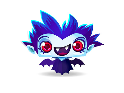 Happy Monsters #9 character design count dracula dracula halloween horror illustration monster undead vampire vector