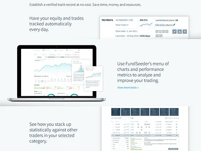 FS landing detail ia information architecture interface nav ui user experience user interface ux