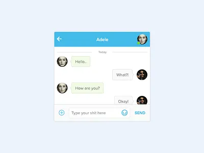 13 chat dailyui interface