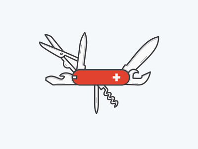 Design Taught Me Great Responsibility design explore illustration knife playoff rebound shopify vector