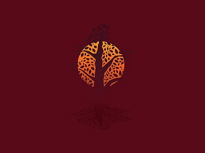 Tree Print silhouette society 6 tree tree print tree silhouette