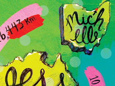 cleveland to adelaide cleveland illustration michelle ohio sketch texture