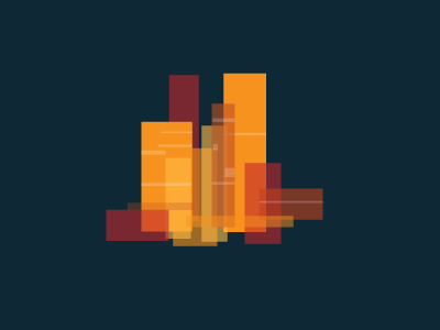 Logo Proposal city cityscape logo night vector