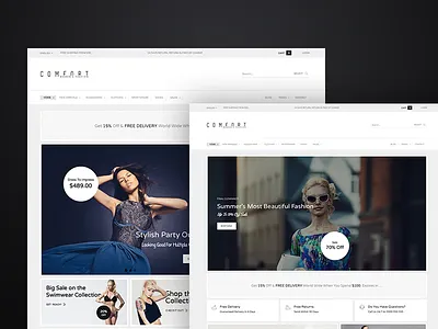 Comfort - Premium WordPress Commerce Theme commerce shop shopfront theme woocommerce wordpress