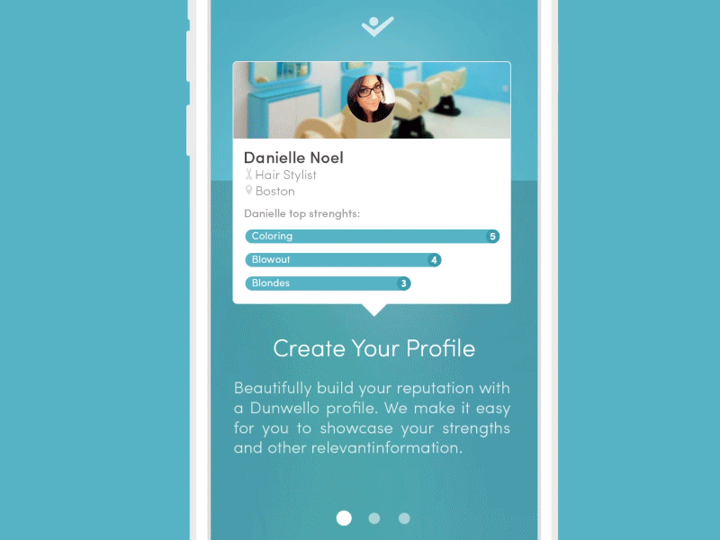 iOS App Welcome Screen + Logo Animation app intro ios app logo animation motion screen swipe welcome