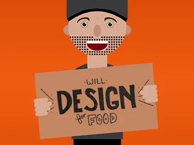 Will Design for Food character design costume design flat halloween hand drawn hand lettering lettering markers sharpie typography unemployed