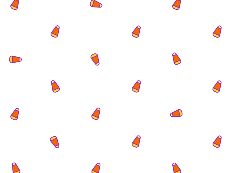 Happy Halloween! candy corn cute fun gif halloween skull