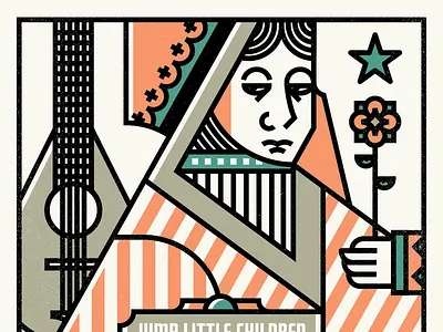 JLC Tour Poster design flyer gig illustration poster queen show stroke